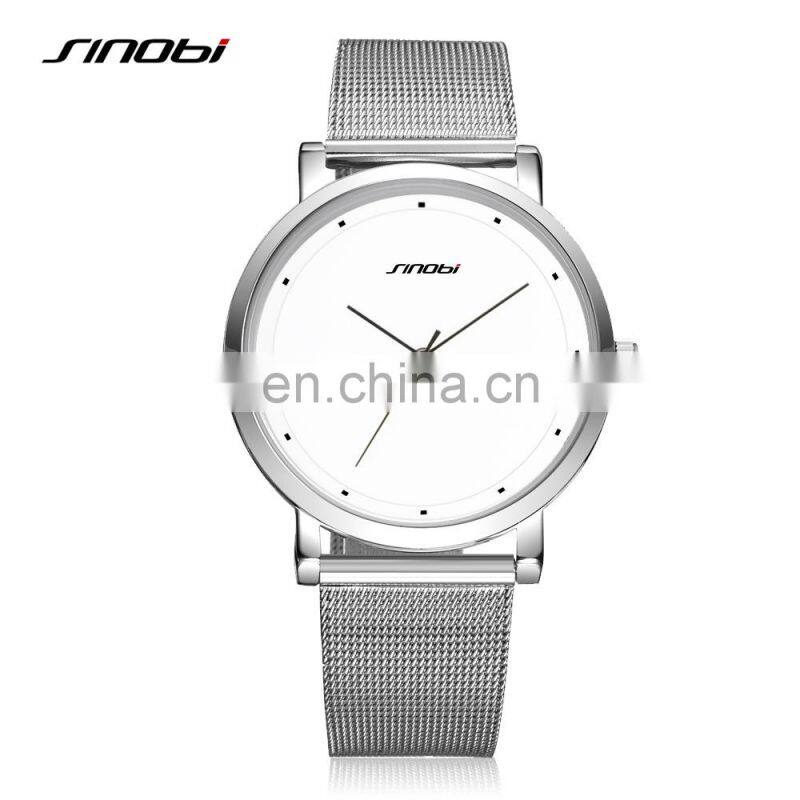 SINOBI Man And Woman Unisex Watch S9598G High School Student Watches Low Price Simply Style Wristwatch Jam Tangan Pria