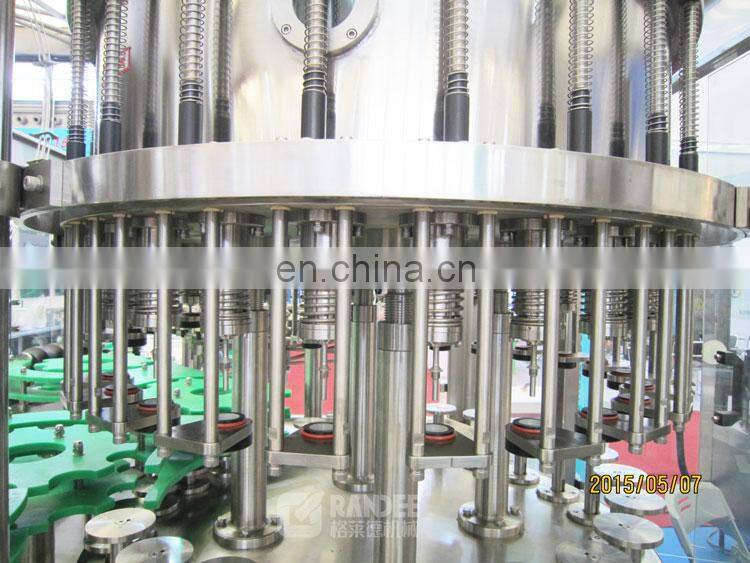 Automatic wine filling and capping machine / glass bottle wine filler