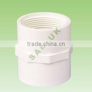 HIGH QUALITY PVC-U PLASTIC PIPE FITTING THREAD NIPPLE
