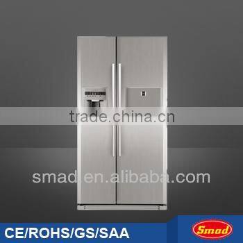 High quality Side By Side Refrigerator With Sliver / White / Black