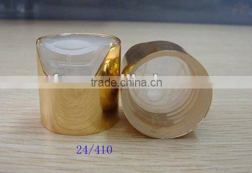 28mm Oval shape food grade flip top cap with silicone valve for honey, snap on flip top cap with plug seal