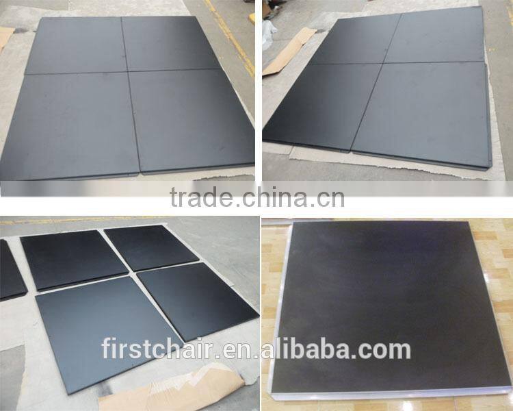 cheap portable wooden dance floor/used wedding disco dj party dance floor for sale