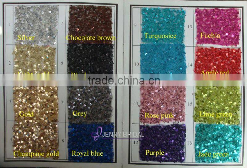 TR064#13 beautiful fuschia color glitter sequin table runner