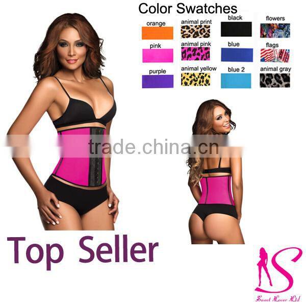 2016 Best Selling Waist Training Corsets Underbust Slimming Belt for Women Lose Weight