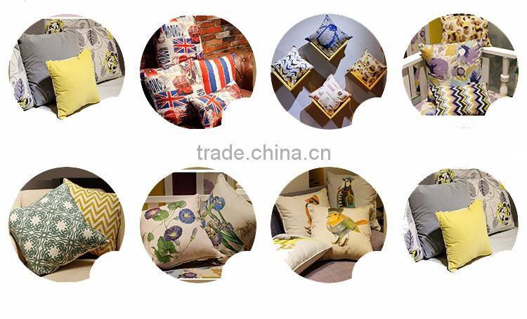 Comfortable 18 inch Customized digital printing outdoor cushion cover