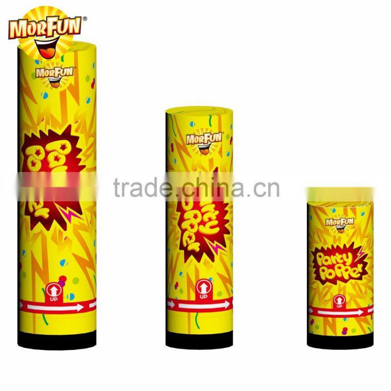 Mini Spring Loaded Hanheld Confetti Poppers or Small Confetti Cannon for Party