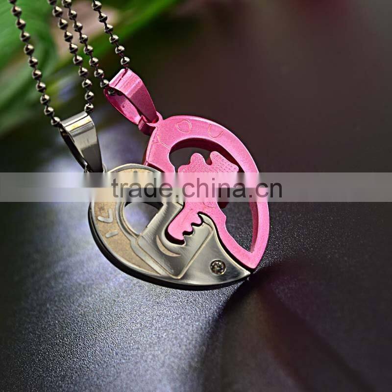 Mothers Day Wholesale Gifts Crystal Heart Silver Pendant For Friends
