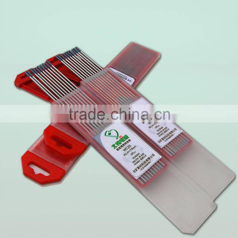 Cerium tungsten weld electrodes 10 pieces/pack from Beijing