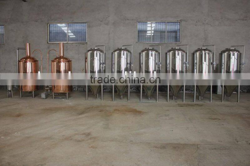 China made Beer brewing machine, brewery plants