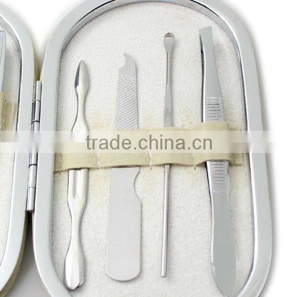 Professional elliptic design manicure set