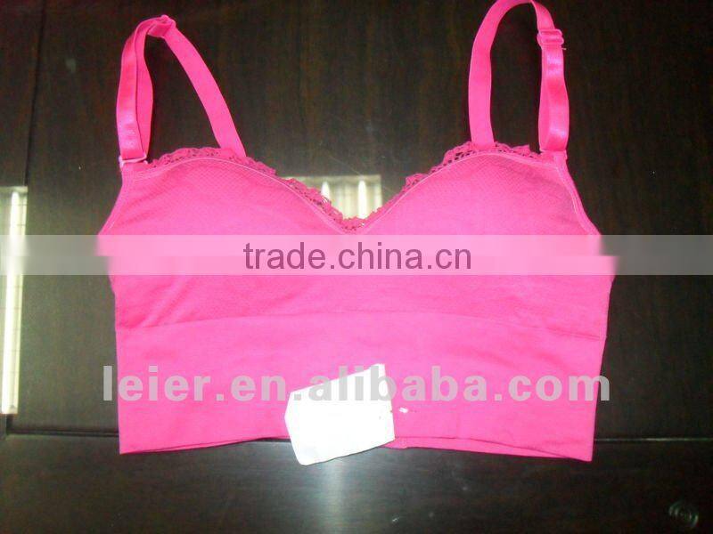 girl's seamless bra Shantou Real Lingerie Factory
