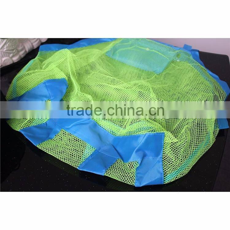 Good for the Beach Family Children Play Mesh Beach Tote Bag Swimming Polyester Wholesale Mesh Bag