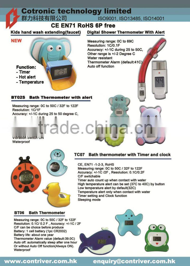 fast read Jumbo LCD pocket digital meat food kitchen thermometer