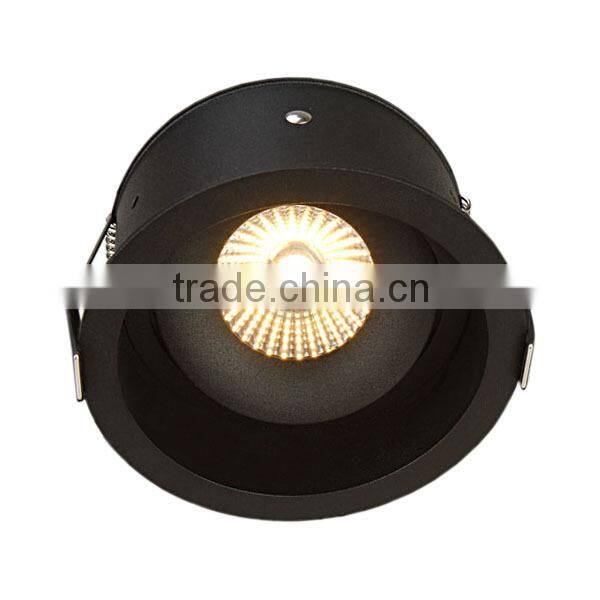 8W IP54 High quality adjustable dimmable anti-glare cob led downlight