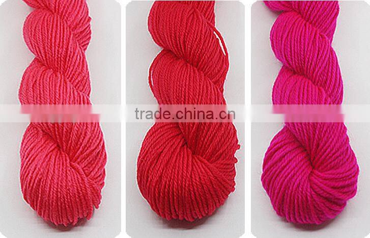 Handknitting skein yarn 100%cotton/acrylic 21S for art hand toys