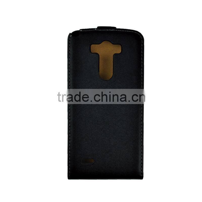 For LG G3 D855 High quality real flip leather cover case