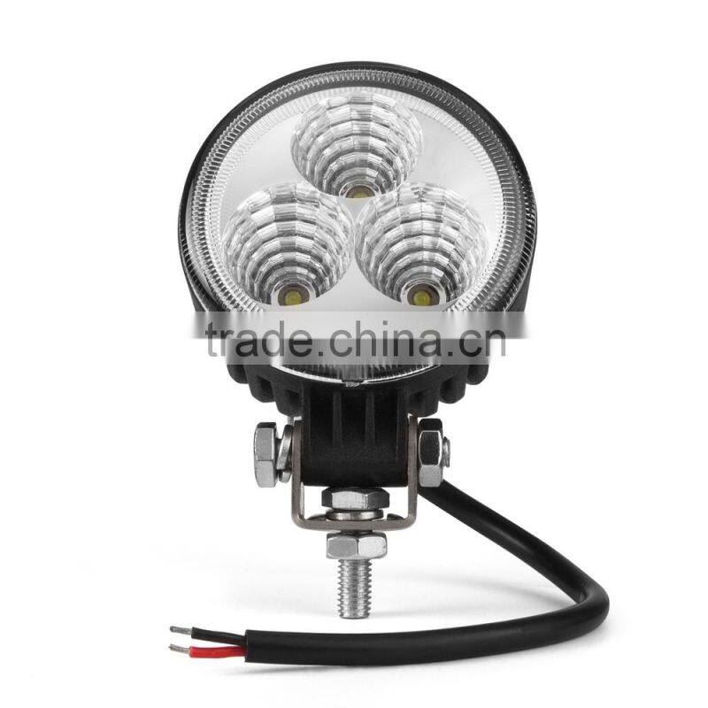 9w mini led work lights for motorcycle