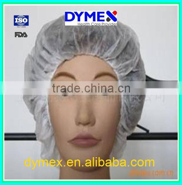 Disposable Non Woven PP Surgical Protective Colorful Round Cap