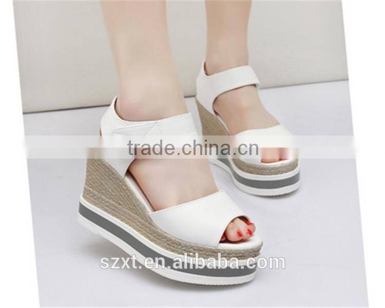 all kinds of women shoes no heel wedge shoes Professional women shoe import