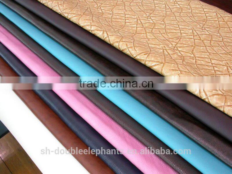 artifical pu leather raw material for bag