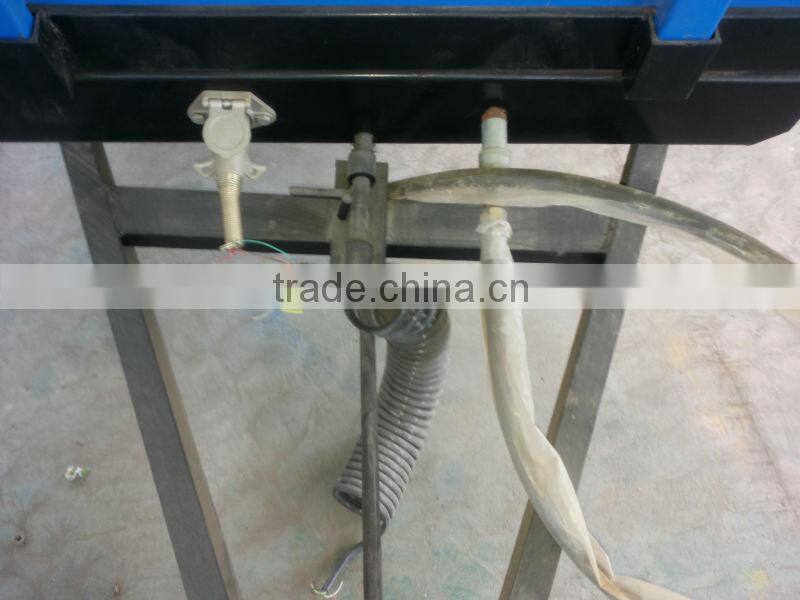 2T 15hp trailer farm dump trailer