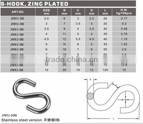 2015 New Small S Hooks
