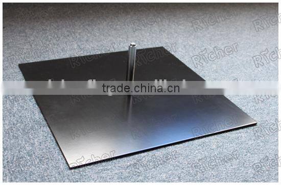 Beach flagpole flying banners