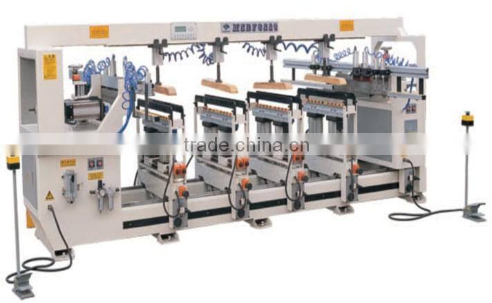 Six units boring machine