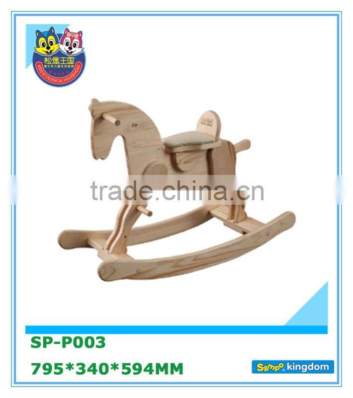 Baby Ride On Toy,Child Wooden Toys ,Wooden Daycare Furniture