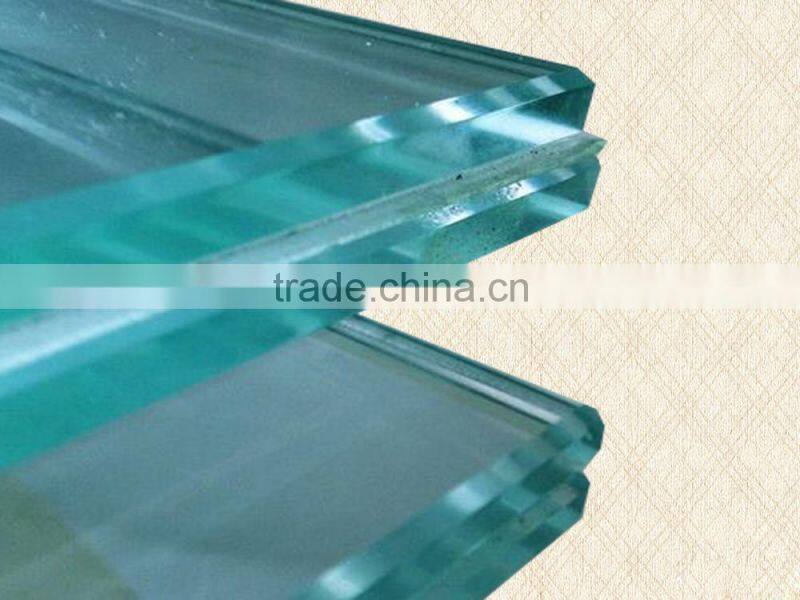 Heat-resistant and soudproofed 5mm+6A+5mm laminated insulated glass with factory price