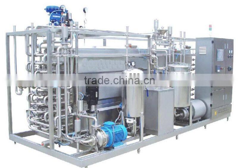 fully automatic juice milk uht tube sterilizer