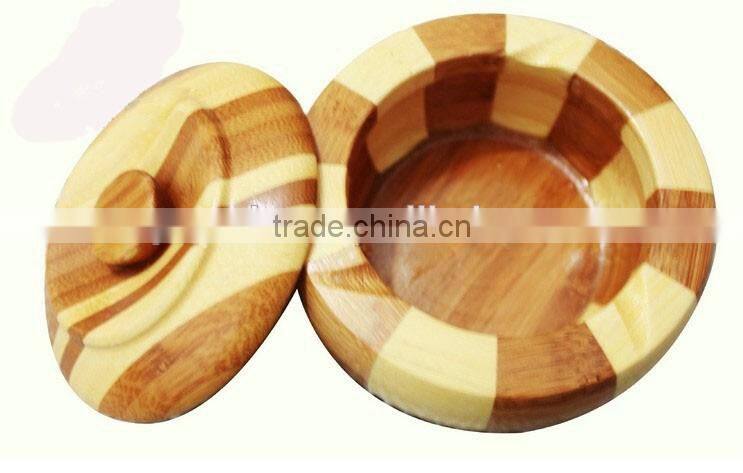 Unique Portable Top Class Bamboo Ashtray Wholesale