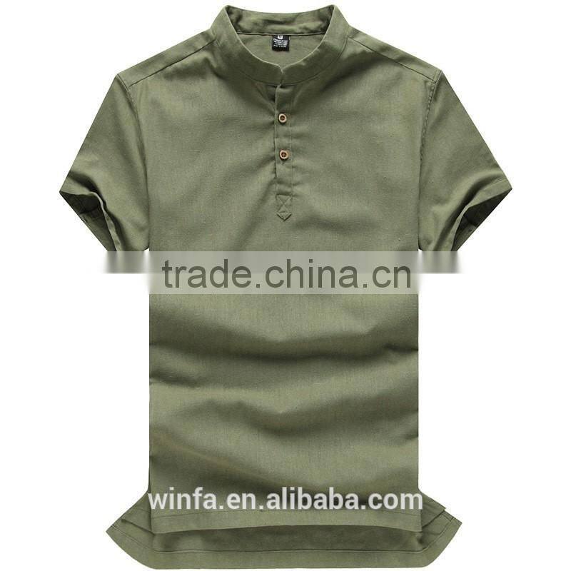 Quality Slim Fit Blank Polo Wholesale Shirt Hemp T shirts