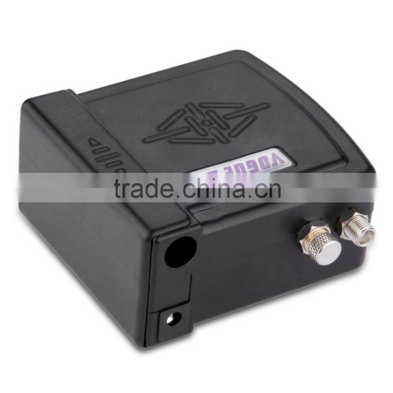 Black HS08 Portable Mini Airbrush Compressor Kit with UK Adapter Body Paint Professional Airbrush Nail Art Paint Cake AS-37