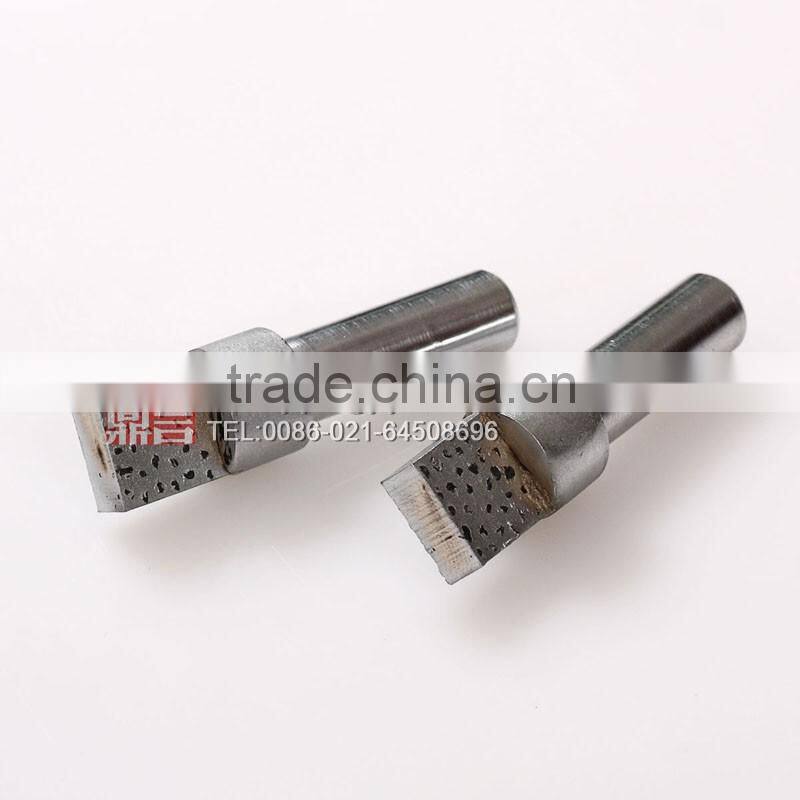 yiyan sintered diamond dresser with special angle surface grinding wheel dresser