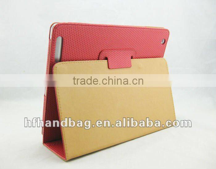 PINK Flat computer&To get on the Internet package leather bag