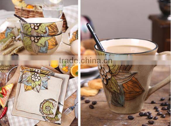 6 Pieces Jingdezhen Porcelain Tableware Suit HY1671502