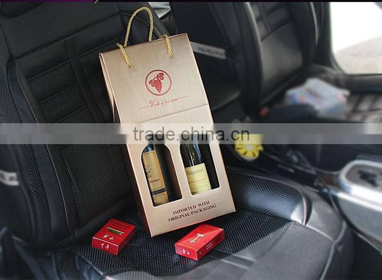 Custom rectangle elegant wine packaging gift box for gift packaging
