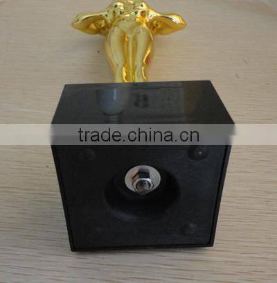 Gift Oscar,Oscar Trophy With Marble Base,Oscar Statue, Plastic oscar trophy JC002