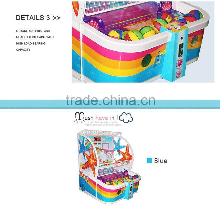Cheap price children play game machine indoor basketball game