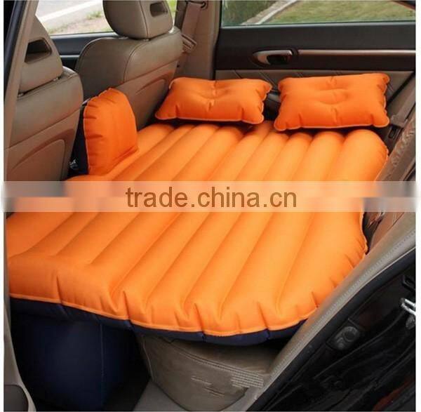 Inflatable car back seat air mattress , inflatable backseat car bed , air mattress for car