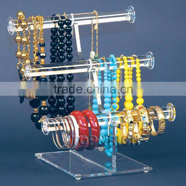 Professional manufacture Wholesale Fshion Acrylic used jewelry display cases with Experienced Factory Made