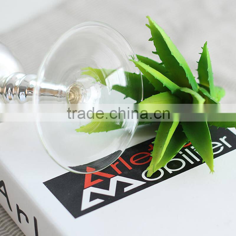 Promotion Cheap glass candle holder