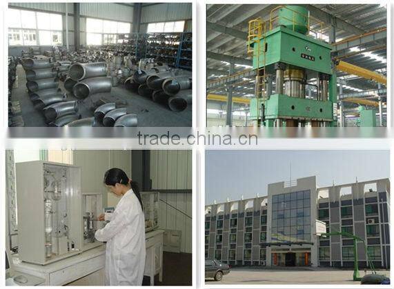 A234 GR WPB Carbon Steel Butt Weld Equal Tee black malleable cast Iron Pipe Fitting(YZF-P14)