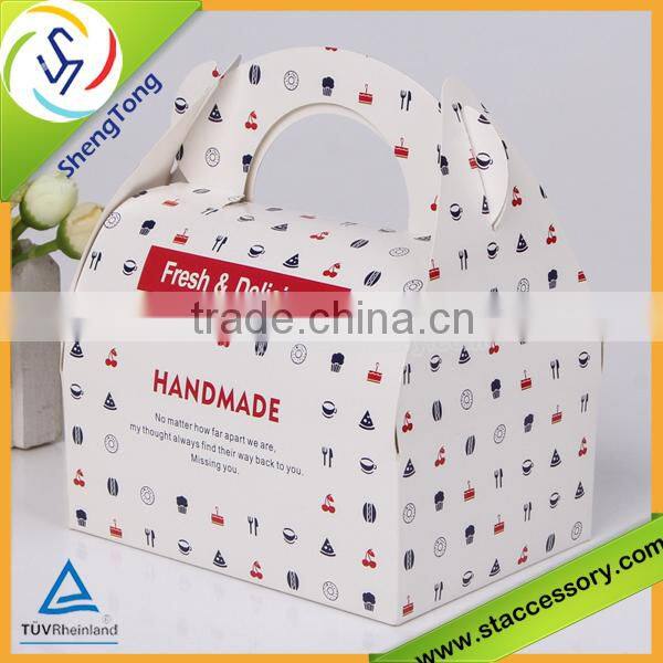new design high quality wedding cake box