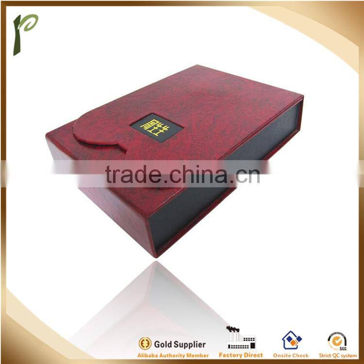 Popwide 2015 Hot Selling High Quality Foldable Gift Packing Jewelry Box