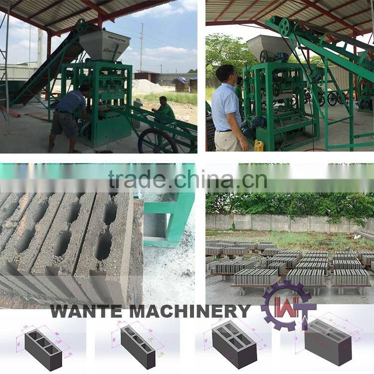 QT4-24 high profit concrete blocks making machine business