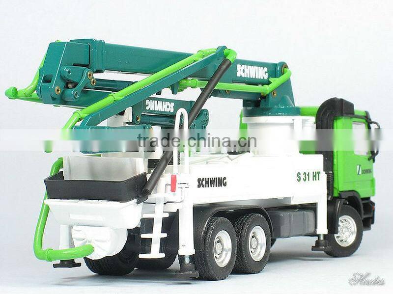 Abrasion resistant concrete pump truck delivery elbow