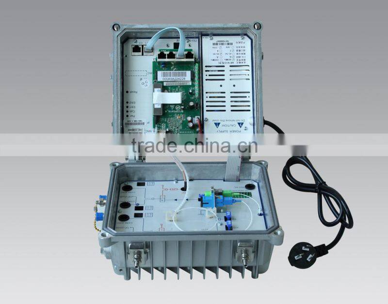 EOC Master GDOU8040N Multi-function High Level Output EOC Master with Deep Integration of ONU , EOC and Bidirectional CATV Optic