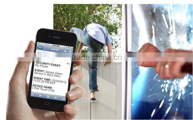 Android application SMS house alarm control center unit